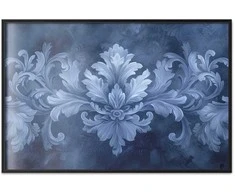 Artgeist Plakatas - Mėlyna Ornament in Cool Shades