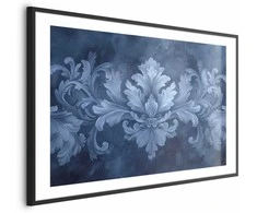 Artgeist Plakatas - Mėlyna Ornament in Cool Shades