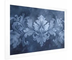 Artgeist Plakatas - Mėlyna Ornament in Cool Shades