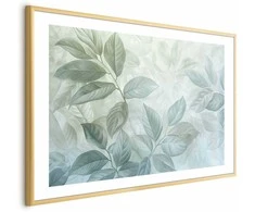 Artgeist Plakatas - Mint Leaves - large botanical motif
