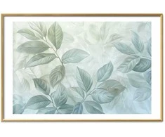 Artgeist Plakatas - Mint Leaves - large botanical motif