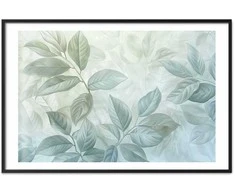 Artgeist Plakatas - Mint Leaves - large botanical motif