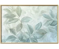 Artgeist Plakatas - Mint Leaves - large botanical motif