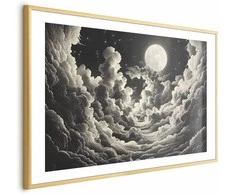 Artgeist Plakatas - Moon and Stars Singing Among the Great Clouds