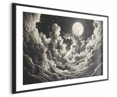 Artgeist Plakatas - Moon and Stars Singing Among the Great Clouds