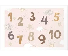 Artgeist Plakatas - Numbers with Falling Snow