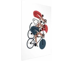 Artgeist Plakatas - Olympics - Cycling Race