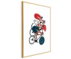 Artgeist Plakatas - Olympics - Cycling Race
