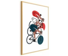 Artgeist Plakatas - Olympics - Cycling Race