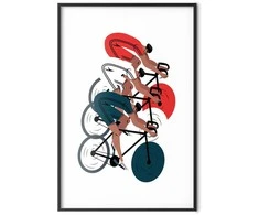 Artgeist Plakatas - Olympics - Cycling Race