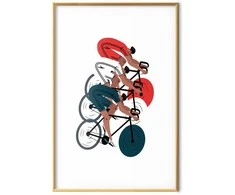 Artgeist Plakatas - Olympics - Cycling Race