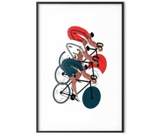 Artgeist Plakatas - Olympics - Cycling Race