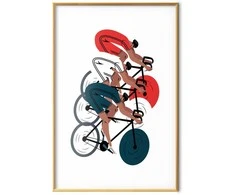 Artgeist Plakatas - Olympics - Cycling Race