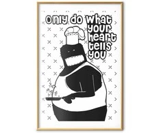 Artgeist Plakatas - Only Do What Your Heart Tells You