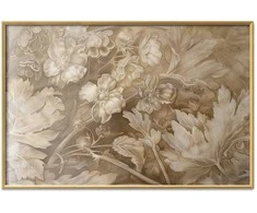 Artgeist Plakatas - Ornamental Floral Carvings
