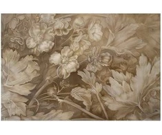 Artgeist Plakatas - Ornamental Floral Carvings