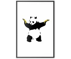 Artgeist Plakatas - Panda with Guns