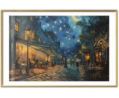 Artgeist Plakatas - Paris street – a painting inspired by Vincent van Gogh's style