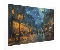 Artgeist Plakatas - Paris street – a painting inspired by Vincent van Gogh's style