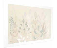 Artgeist Plakatas - Pastel-rusvai gelsvas Meadow