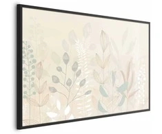 Artgeist Plakatas - Pastel-rusvai gelsvas Meadow