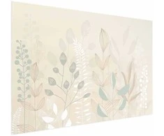 Artgeist Plakatas - Pastel-rusvai gelsvas Meadow