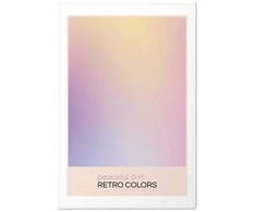 Artgeist Plakatas - Peaceful Drift - Delicate Pastel Shades Creating a Harmonious Whole