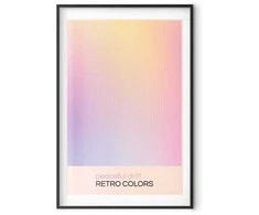 Artgeist Plakatas - Peaceful Drift - Delicate Pastel Shades Creating a Harmonious Whole