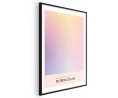 Artgeist Plakatas - Peaceful Drift - Delicate Pastel Shades Creating a Harmonious Whole