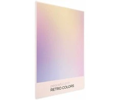 Artgeist Plakatas - Peaceful Drift - Delicate Pastel Shades Creating a Harmonious Whole