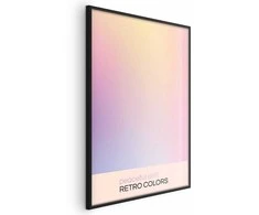 Artgeist Plakatas - Peaceful Drift - Delicate Pastel Shades Creating a Harmonious Whole