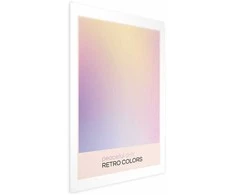 Artgeist Plakatas - Peaceful Drift - Delicate Pastel Shades Creating a Harmonious Whole