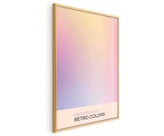Artgeist Plakatas - Peaceful Drift - Delicate Pastel Shades Creating a Harmonious Whole