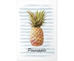 Artgeist Plakatas - Pineapple and Stripes