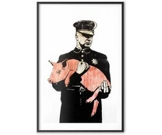 Artgeist Plakatas - Police Pig