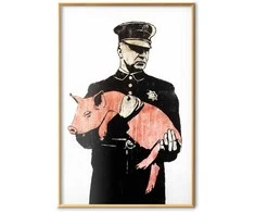 Artgeist Plakatas - Police Pig