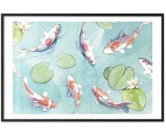 Artgeist Plakatas - Pond in Japan