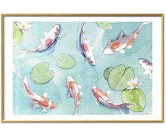 Artgeist Plakatas - Pond in Japan