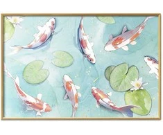 Artgeist Plakatas - Pond in Japan