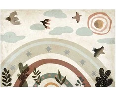 Artgeist Plakatas - Rainbow and Birds