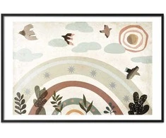 Artgeist Plakatas - Rainbow and Birds