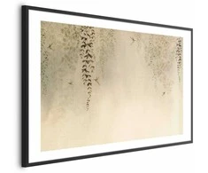 Artgeist Plakatas - rusvai gelsvas Hummingbirds
