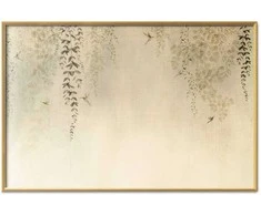 Artgeist Plakatas - rusvai gelsvas Hummingbirds