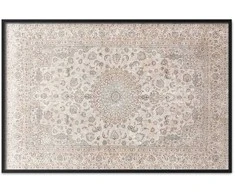 Artgeist Plakatas - Sand Carpet - Worn Persian Rug with Rich Ornamental Motifs
