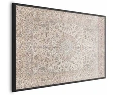 Artgeist Plakatas - Sand Carpet - Worn Persian Rug with Rich Ornamental Motifs