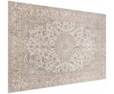 Artgeist Plakatas - Sand Carpet - Worn Persian Rug with Rich Ornamental Motifs