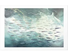 Artgeist Plakatas - School of Small Fish