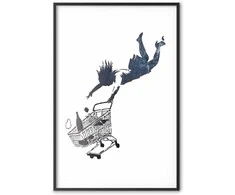 Artgeist Plakatas - Shopping Frenzy
