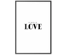 Artgeist Plakatas - Simple Love