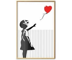 Artgeist Plakatas - Sliced Banksy
